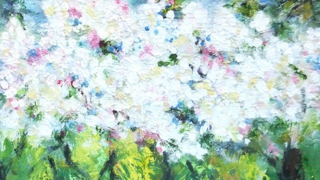 Small Orchard, 11″ x 14″, Sold