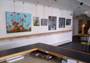 Solo show at the Waterfront Theatre Gallery