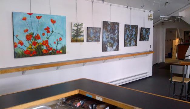 Solo show at the Waterfront Theatre Gallery